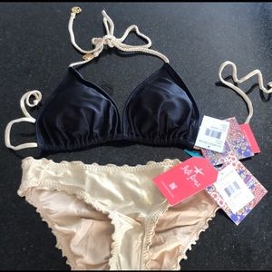 Bathing suit separates. Top size L, bottom sizeM.